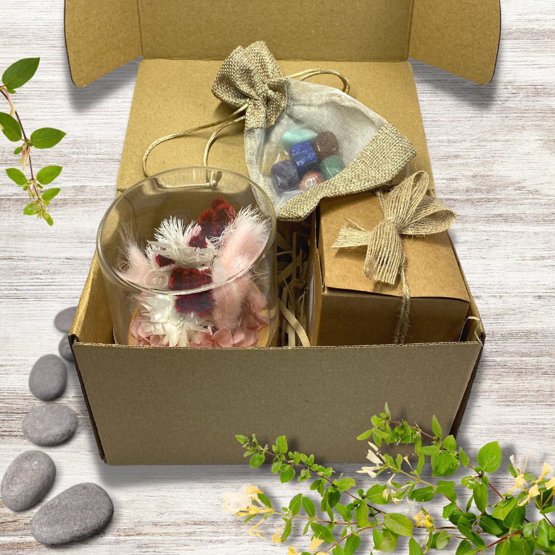 Sinta Gift Box - Pink Posy Set