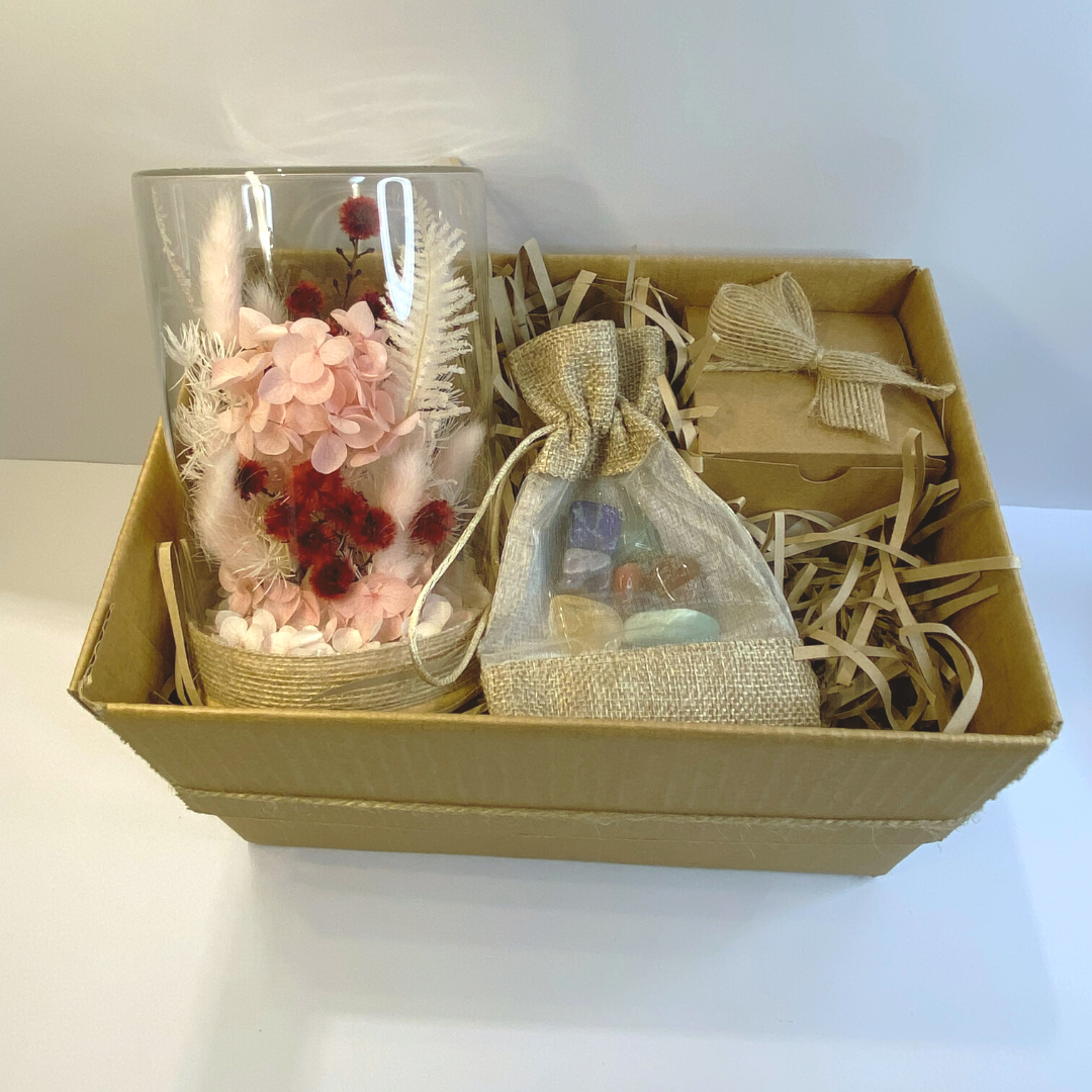 Sinta Gift Box - Pink Posy Set
