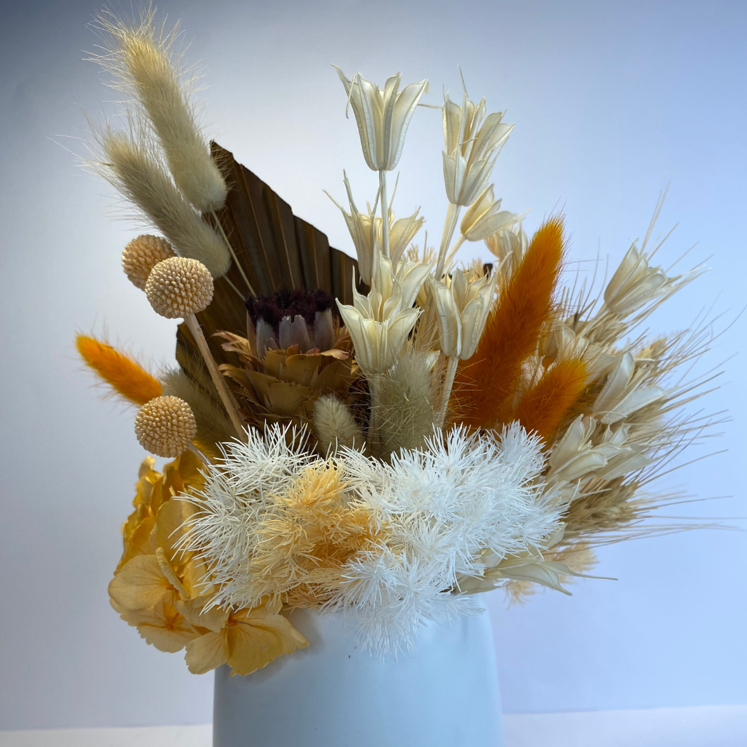 360 Degree Flower Arrangement - Orange