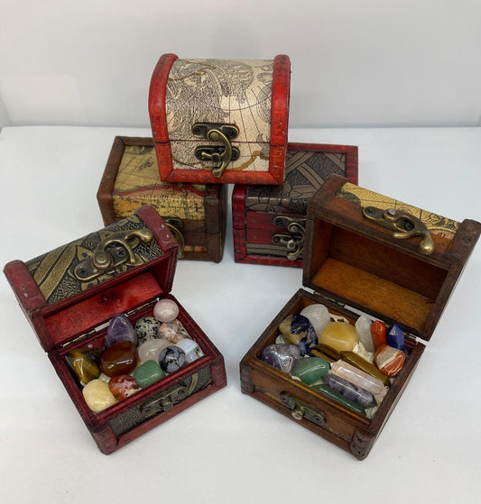 Wooden treasure chest gift box (limited stock)